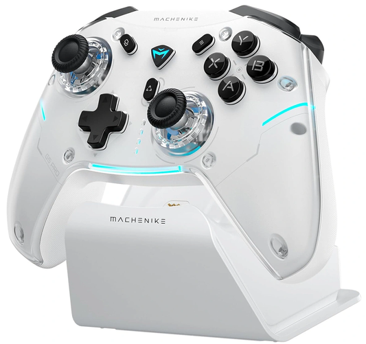 Machenike G5Pro Max-controller met oplaadstation, wit
