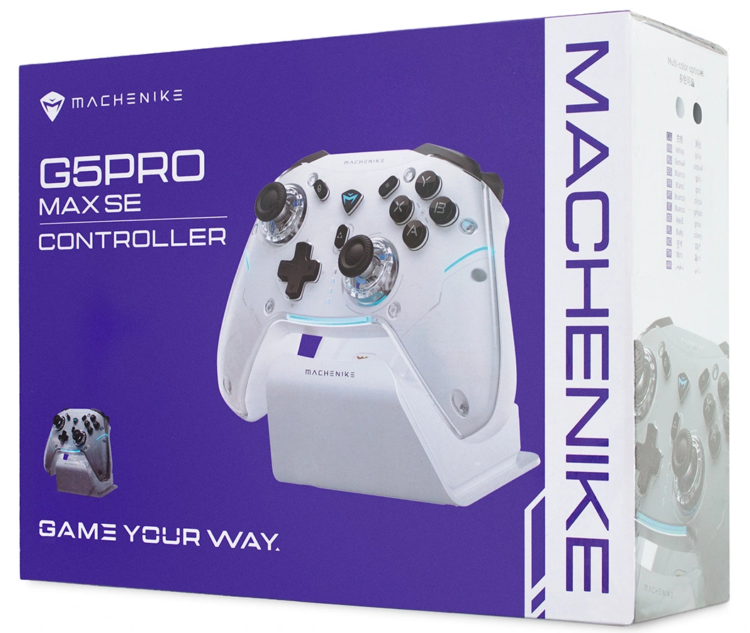 Machenike G5Pro Max-controller met oplaadstation, grijs