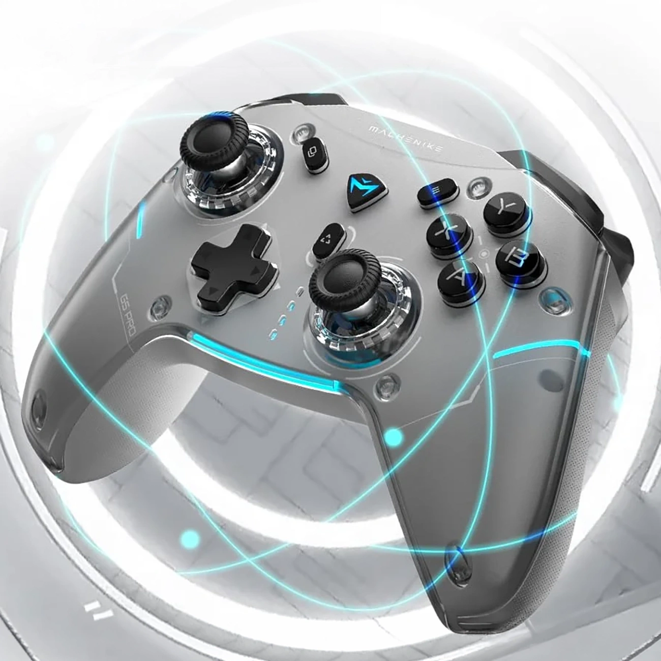 Machenike G5Pro Max-controller met oplaadstation, grijs