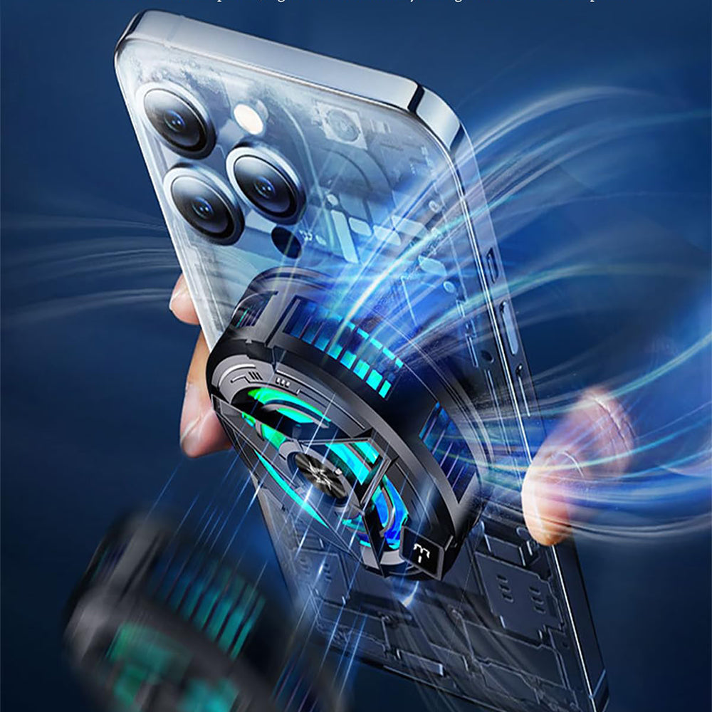 Gaming Telefoon Koeler Techsuit SL17, Zwart