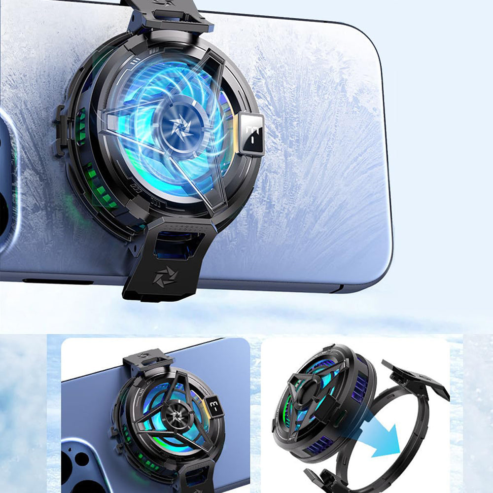 Gaming Telefoon Koeler Techsuit SL17, Zwart