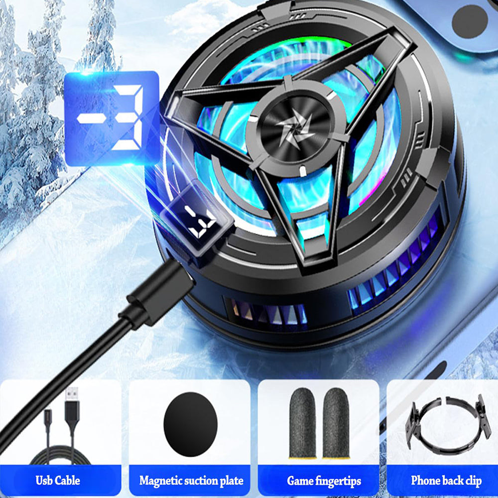 Gaming Telefoon Koeler Techsuit SL17, Zwart