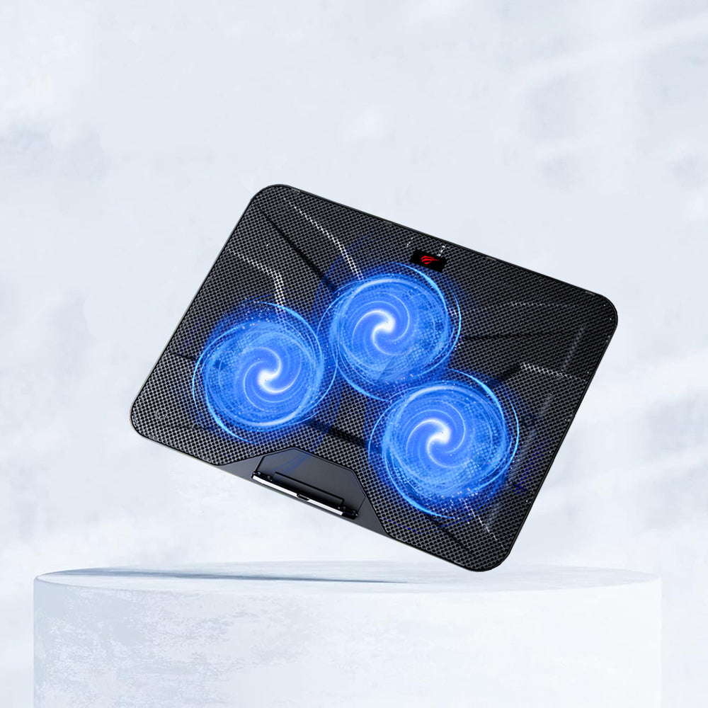 Cooler HAVIT F2067 voor Laptop 9inch - 18.3inch, Zwart