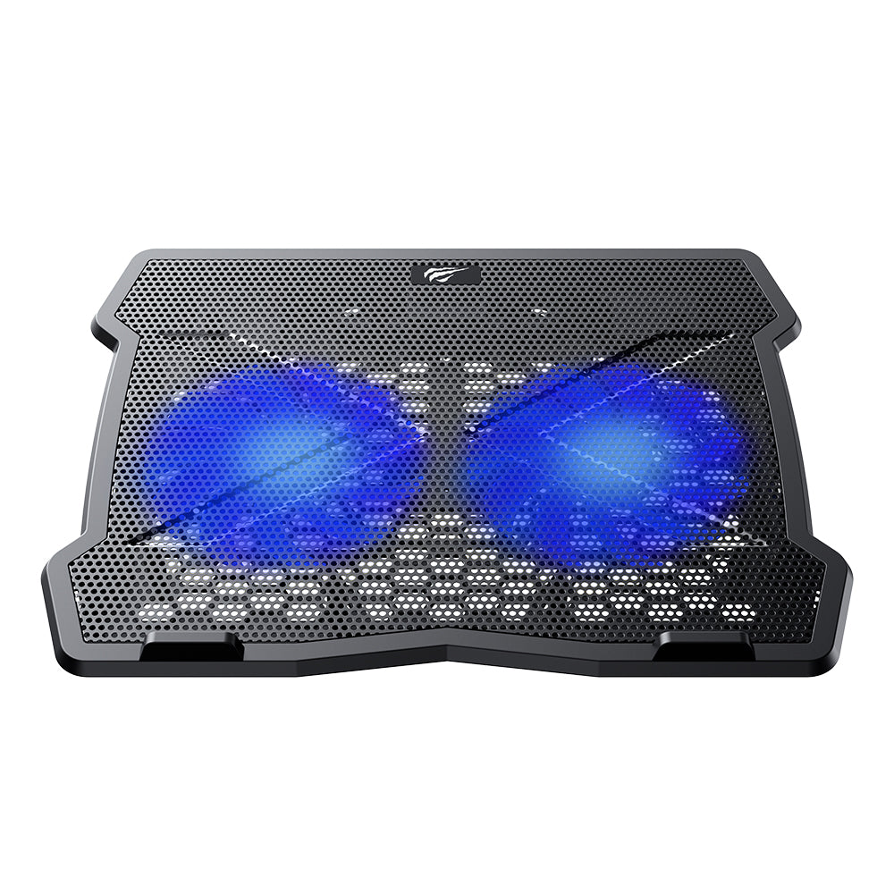 Cooler HAVIT F2075 voor Laptop 10inch - 15.6inch, Zwart
