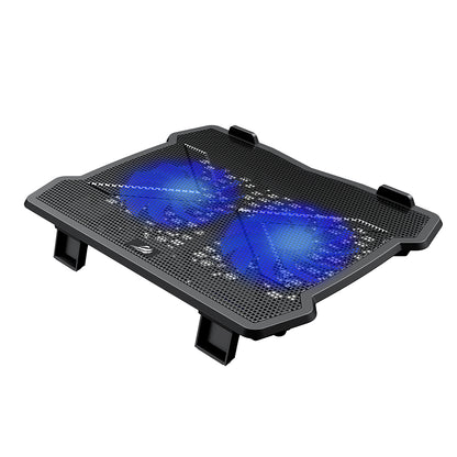 Cooler HAVIT F2075 voor Laptop 10inch - 15.6inch, Zwart