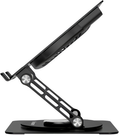 WZK CoolBase laptopkoeler voor 10 inch - 16 inch, RGB, zwart
