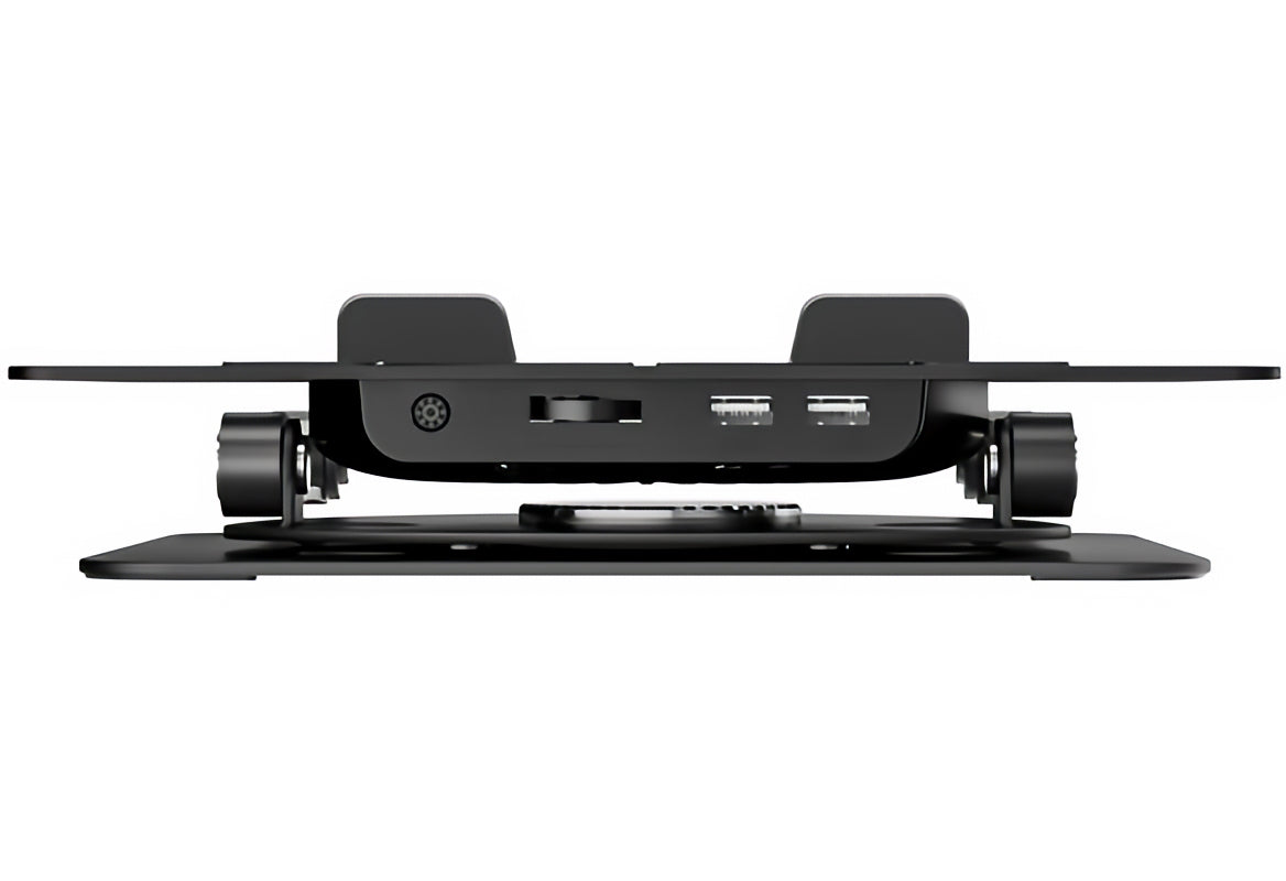 WZK CoolBase laptopkoeler voor 10 inch - 16 inch, RGB, zwart
