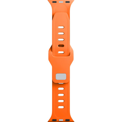 3MK Silicone Strap for Apple Watch 41mm / 40mm / 38mm Series, Orange