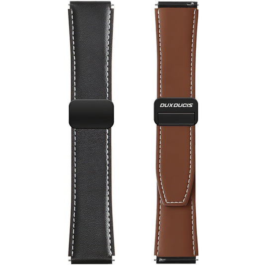 Bandje DUX DUCIS YA voor Samsung Galaxy Watch / Huawei Watch / Honor Watch Series, 22mm, Zwart
