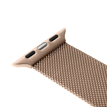 Fixed Mesh band voor Apple Watch 42mm / 41mm / 40mm / 38mm Series, Rosé Goud