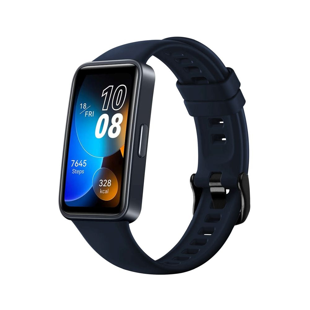 Fixed Silicone Band voor Huawei Band 10 / 9 / 8, Blauw