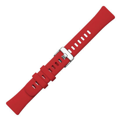 Fixed Silicone Band voor Huawei Band 10 / 9 / 8, Rood