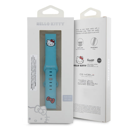 Hello Kitty Siliconen Kitty Head Band voor Samsung Galaxy Watch / Huawei Watch Series, Blauw