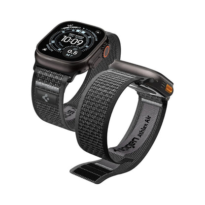 Spigen Athlex Air 2 bandje voor Apple Watch 49mm / 46mm / 45mm / 44mm Series, Grijs AMP11113