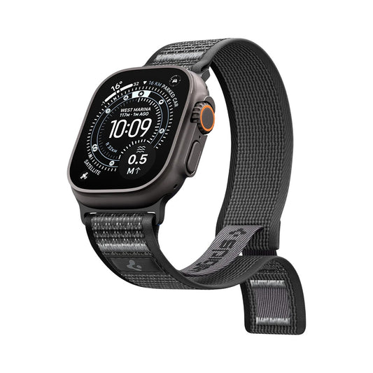 Spigen Athlex Air 2 bandje voor Apple Watch 49mm / 46mm / 45mm / 44mm Series, Grijs AMP11113