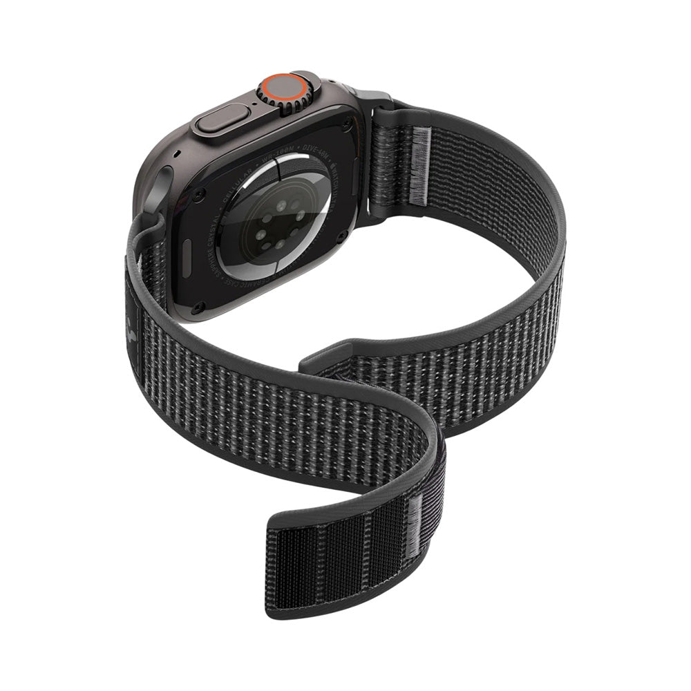 Spigen Athlex Air 2 bandje voor Apple Watch 49mm / 46mm / 45mm / 44mm Series, Grijs AMP11113