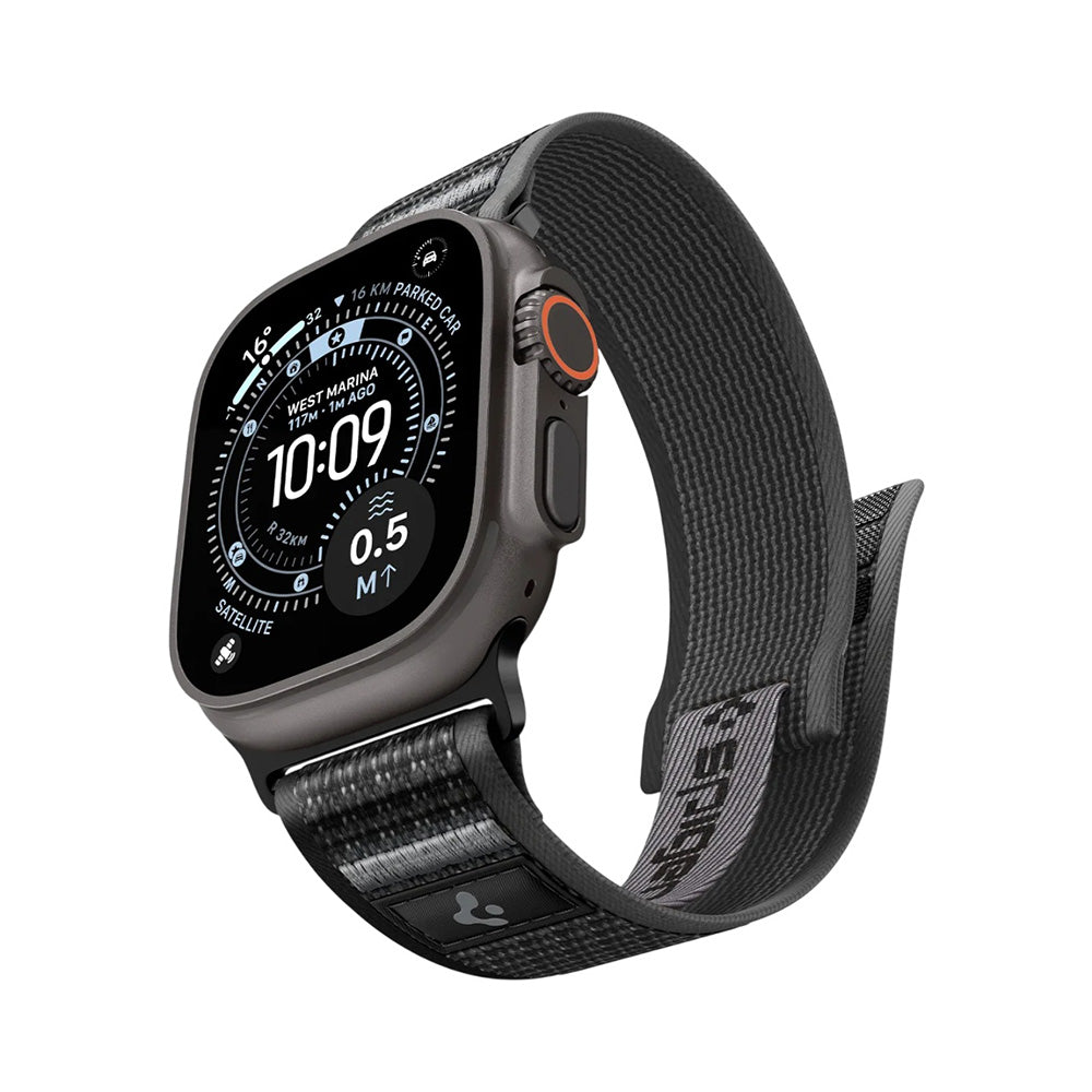 Spigen Athlex Air 2 bandje voor Apple Watch 49mm / 46mm / 45mm / 44mm Series, Grijs AMP11113