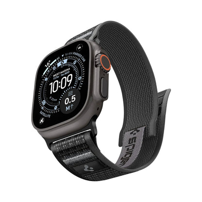 Spigen Athlex Air 2 bandje voor Apple Watch 49mm / 46mm / 45mm / 44mm Series, Grijs AMP11113