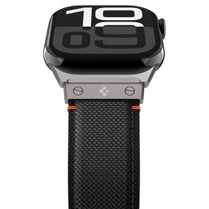 Spigen Classic Fit band voor Apple Watch 49mm / 46mm / 45mm / 44mm / 42mm Series, Zwart AMP09304