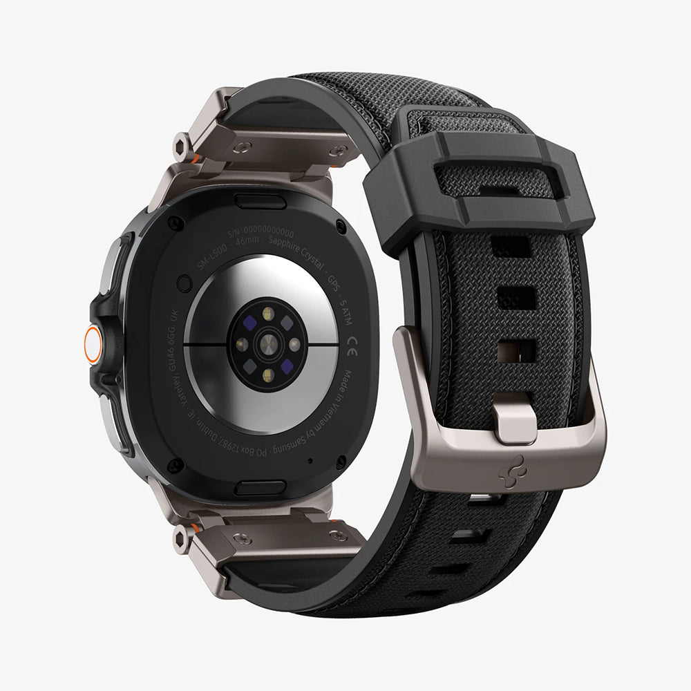 Spigen DuraPro Armor band voor Samsung Galaxy Watch9 / Watch8 / Watch8 Classic Series, Grijs AMP10118