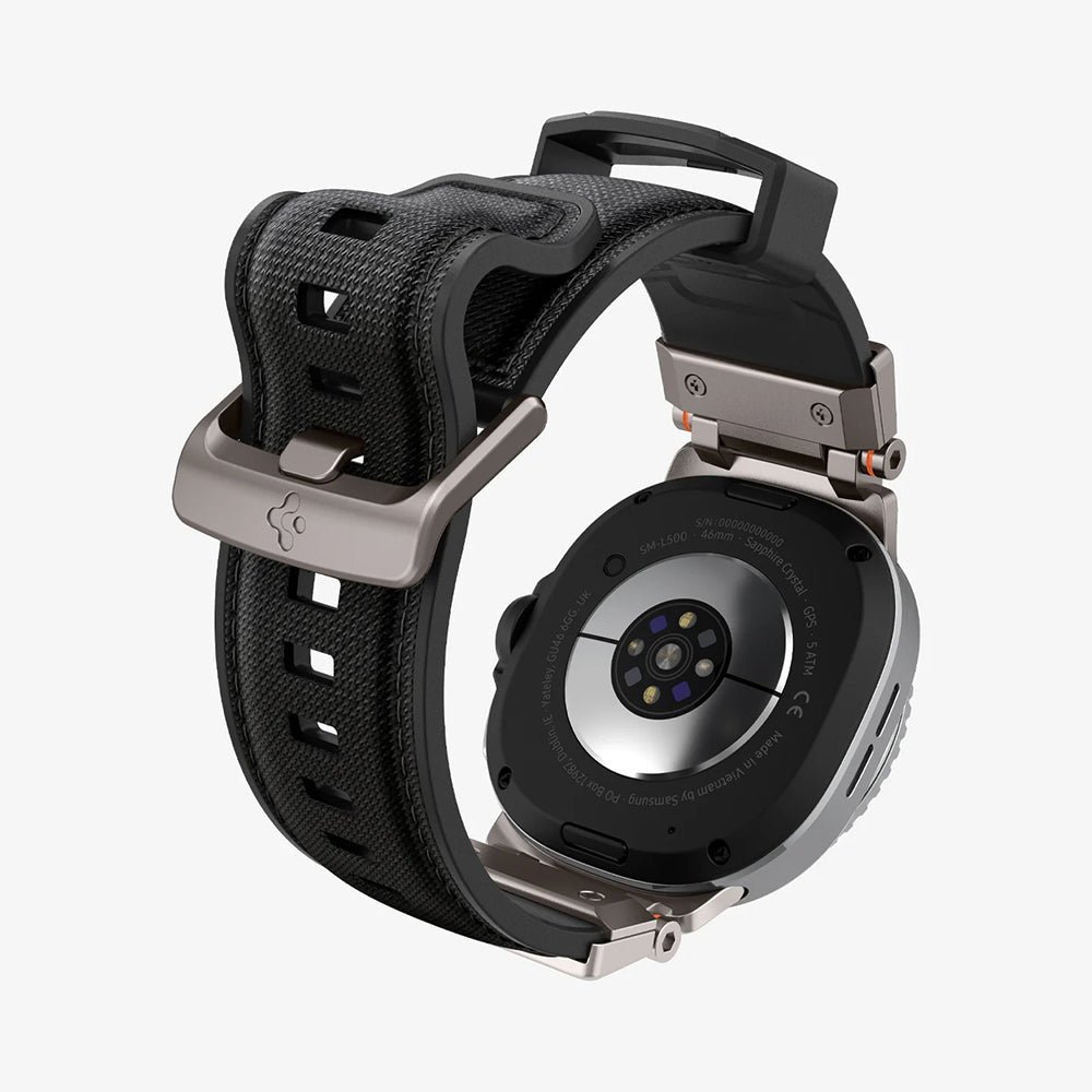 Spigen DuraPro Armor band voor Samsung Galaxy Watch9 / Watch8 / Watch8 Classic Series, Grijs AMP10118