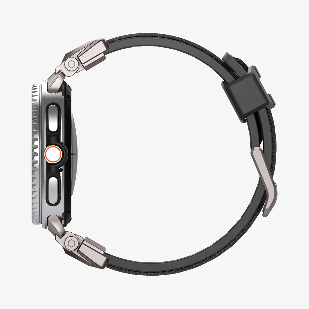 Spigen DuraPro Armor band voor Samsung Galaxy Watch9 / Watch8 / Watch8 Classic Series, Grijs AMP10118