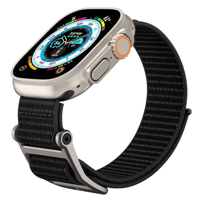 Spigen DuraPro Flex band voor Apple Watch 49mm / 46mm / 45mm / 44mm Series, Zwart AMP02465