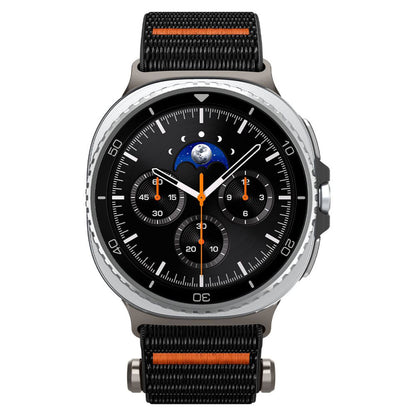 Spigen DuraPro Flex band voor Samsung Galaxy Watch8 / Watch8 Classic Series, Zwart
