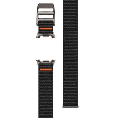 Spigen DuraPro Flex band voor Samsung Galaxy Watch8 / Watch8 Classic Series, Zwart