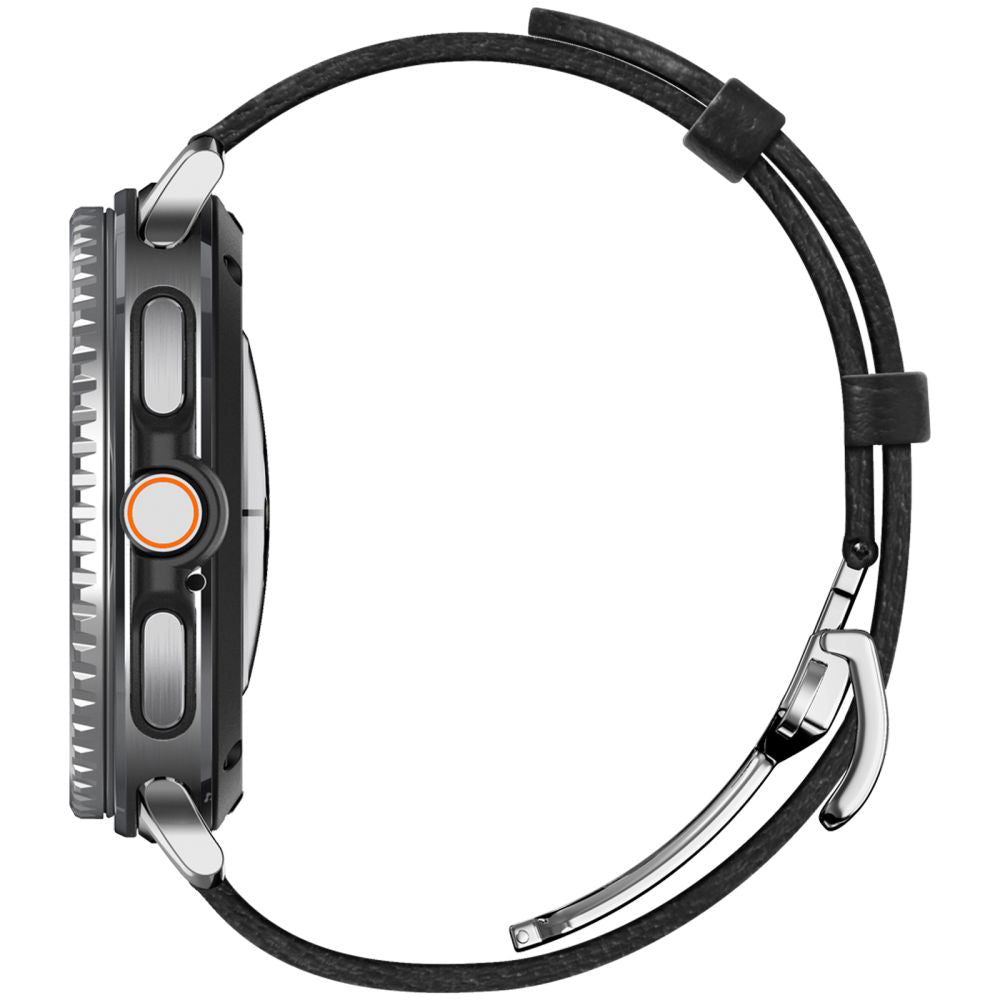 Spigen Enzo band voor Samsung Galaxy Watch8 / Watch8 Classic Series, Zwart