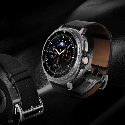 Spigen Enzo band voor Samsung Galaxy Watch8 / Watch8 Classic Series, Zwart