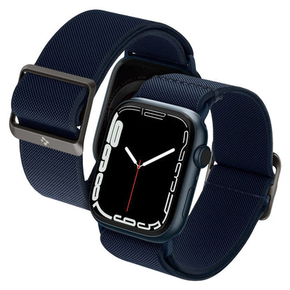 Spigen Lite Fit-band voor Apple Watch 49 mm / 46 mm / 45 mm / 44 mm Series, marineblauw AMP02287