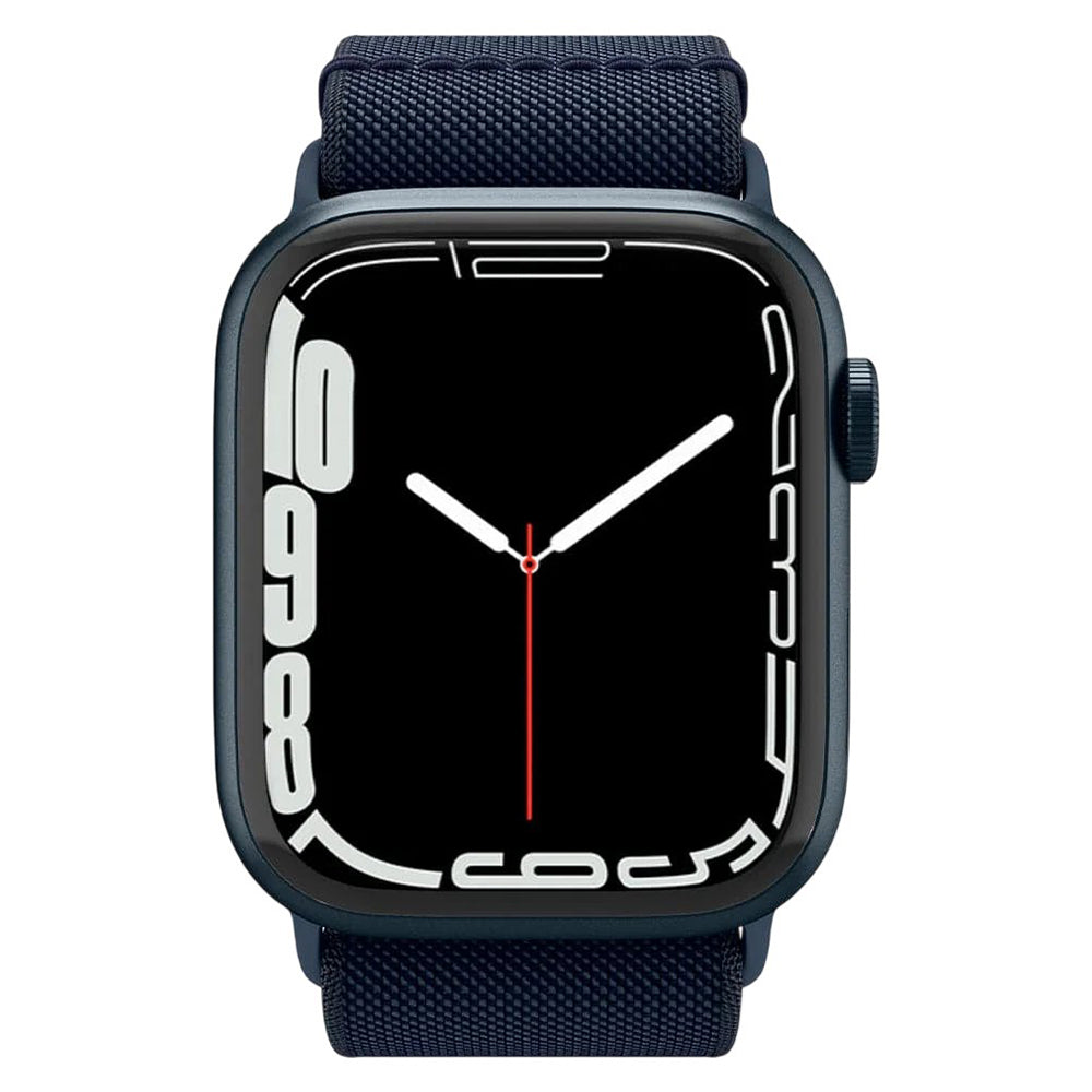 Spigen Lite Fit-band voor Apple Watch 49 mm / 46 mm / 45 mm / 44 mm Series, marineblauw AMP02287