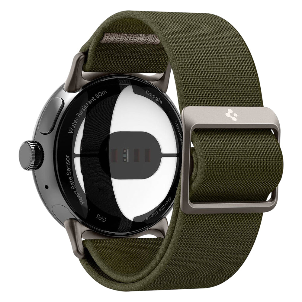 Spigen Lite Fit band voor Google Pixel Watch 41mm Series, Kaki AMP07608