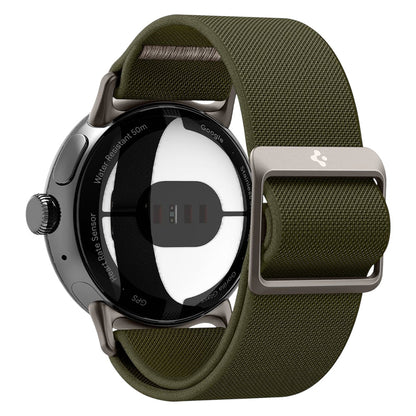 Spigen Lite Fit band voor Google Pixel Watch 41mm Series, Kaki AMP07608