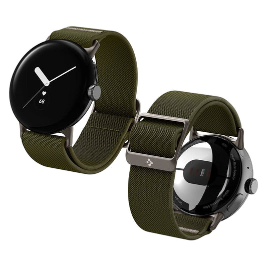 Spigen Lite Fit band voor Google Pixel Watch 41mm Series, Kaki AMP07608