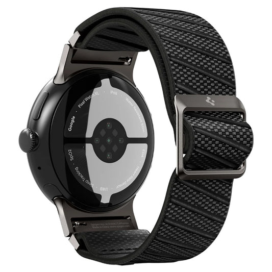 Spigen Lite Fit X band voor Google Pixel Watch 4 41mm / Watch 3 41mm / Watch 2 / Watch, Zwart AMP11420