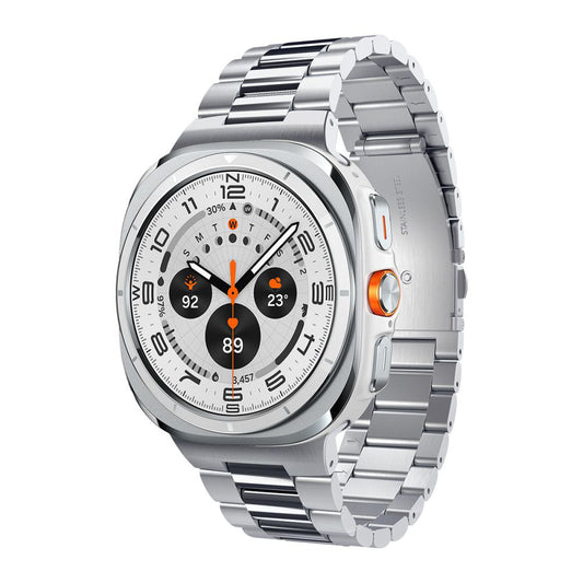 Spigen Modern Fit band voor Samsung Galaxy Watch Ultra Series, Zilver AMP08823