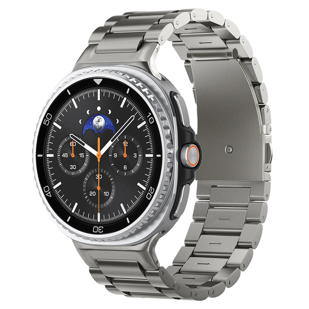 Spigen Modern Fit band voor Samsung Galaxy Watch9 / Watch8 / Watch8 Classic Series, Grijs AMP10122