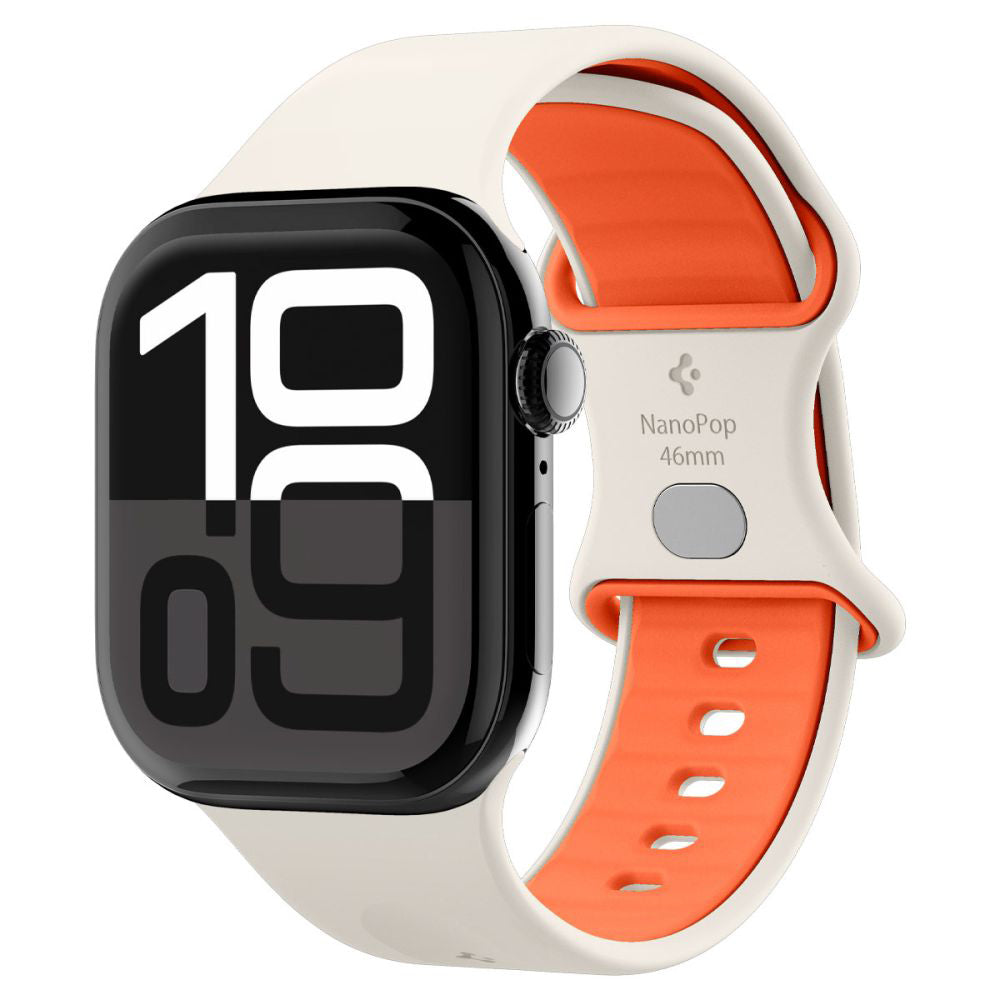 Spigen Nano Pop band voor Apple Watch 42mm / 41mm / 40mm / 38mm Series, Beige