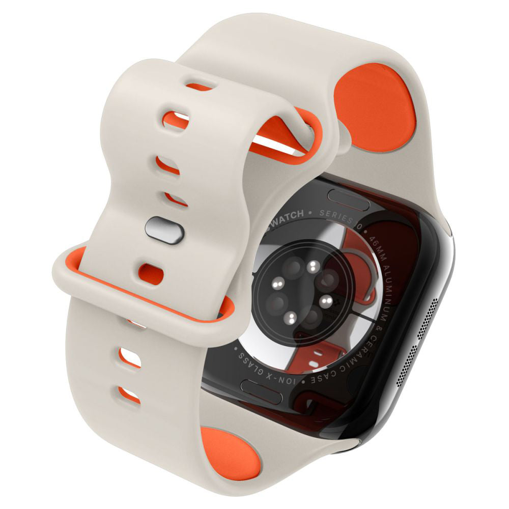 Spigen Nano Pop band voor Apple Watch 42mm / 41mm / 40mm / 38mm Series, Beige