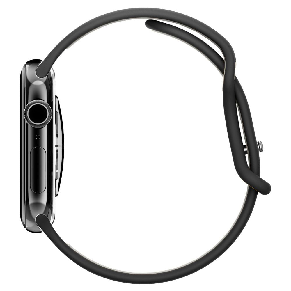 Spigen Nano Pop band voor Apple Watch 42mm / 41mm / 40mm / 38mm Series, Zwart