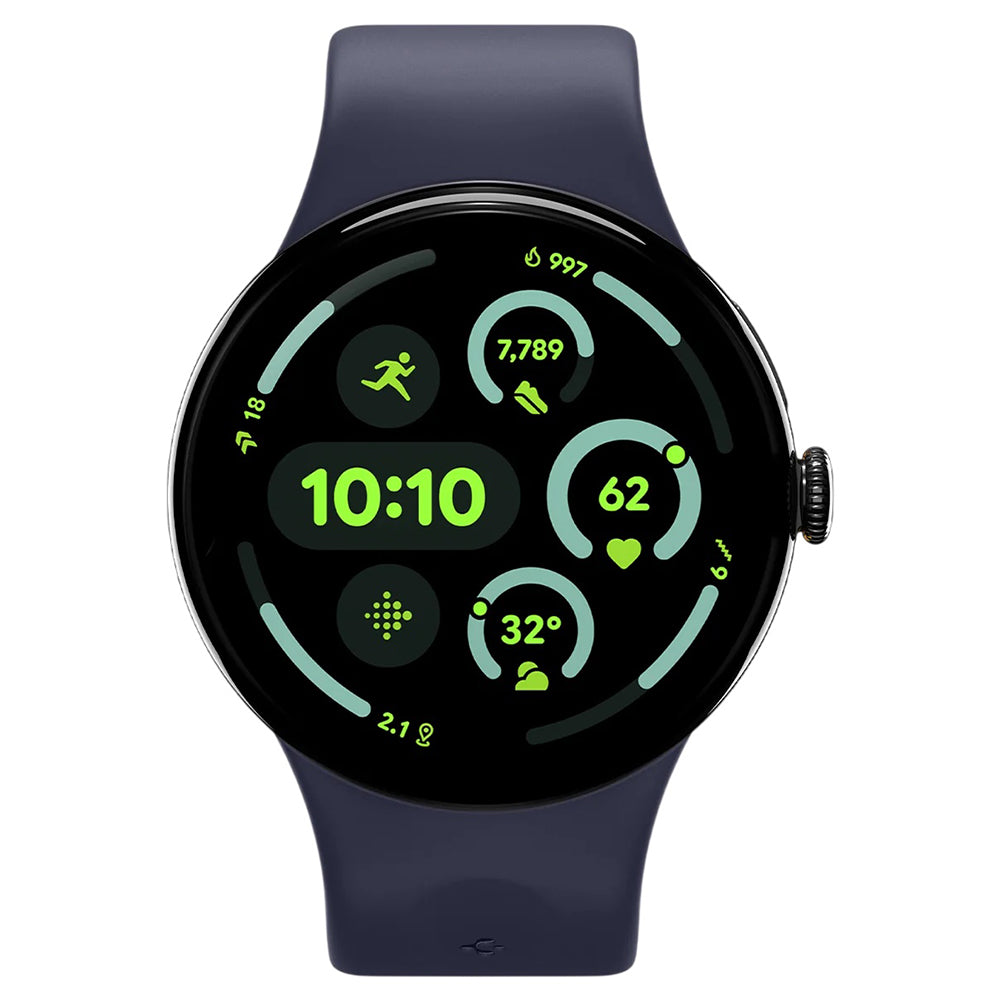 Spigen Nano Pop band voor Google Pixel Watch 45mm Series, Marineblauw AMP09490