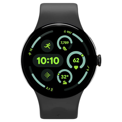 Spigen Nano Pop band voor Google Pixel Watch 45mm Series, Zwart AMP09491