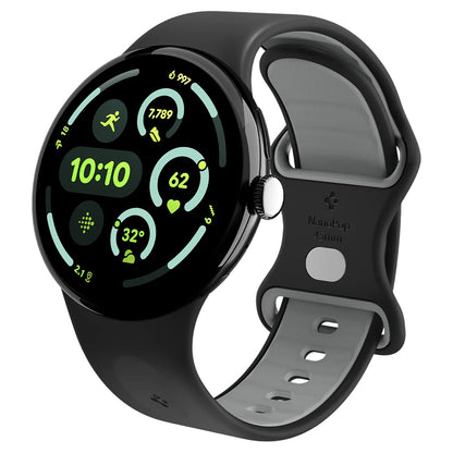 Spigen Nano Pop band voor Google Pixel Watch 45mm Series, Zwart AMP09491