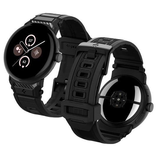 Spigen Rugged Band voor Google Pixel Watch 45mm Series, Zwart AMP07600