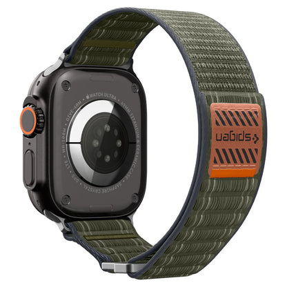 Spigen WBF0 band voor Apple Watch 49mm / 46mm / 45mm / 44mm Series, Groen