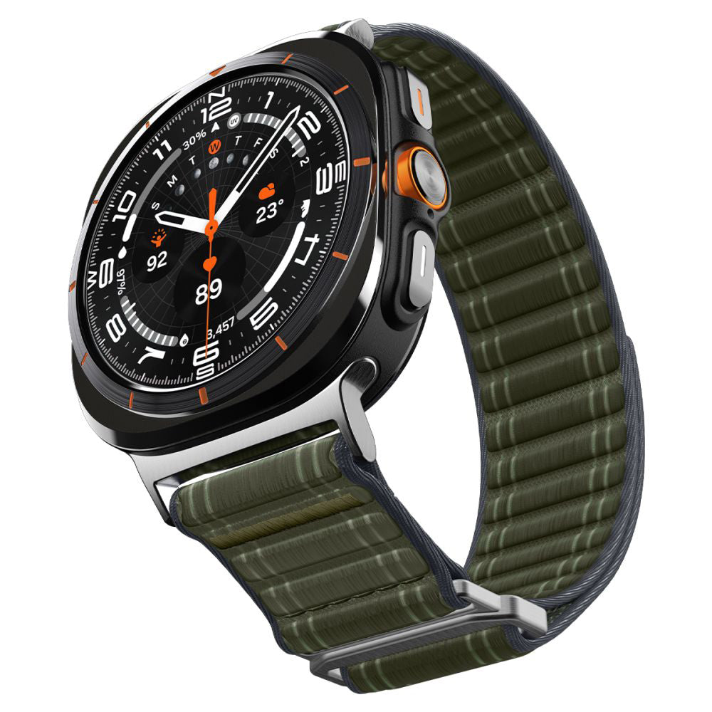 Spigen WBF0 band voor Samsung Galaxy Watch Ultra, Groen