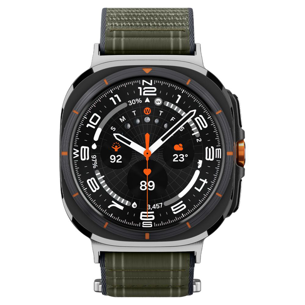 Spigen WBF0 band voor Samsung Galaxy Watch Ultra, Groen