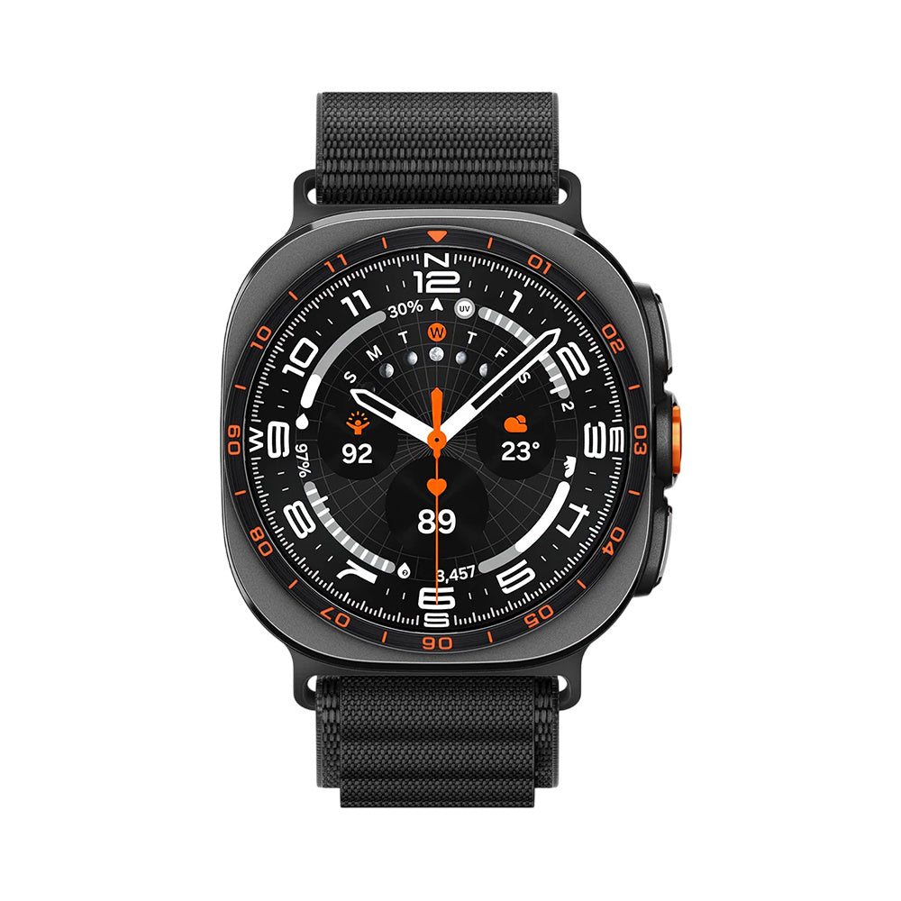Spigen WBF1 band voor Samsung Galaxy Watch Ultra Series, Zwart AMP11613